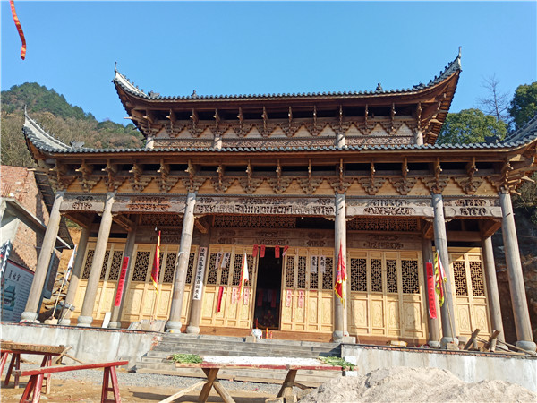 寺庙建筑施工